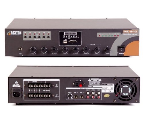 Усилитель комбинированный зональный, 240 Вт ROXTON MZ-240