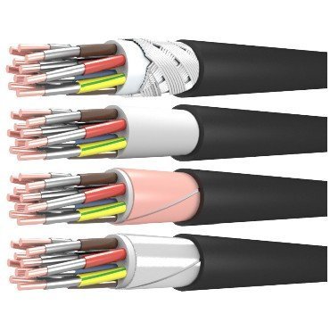 Кабель контрольный огнестойкий, не распространяющий горение, с низким дымо- и газовыделением. Сегмент Энерго КВВГнг(А)-FRLS 5х2,5 -0,66 кВ (ГОСТ)