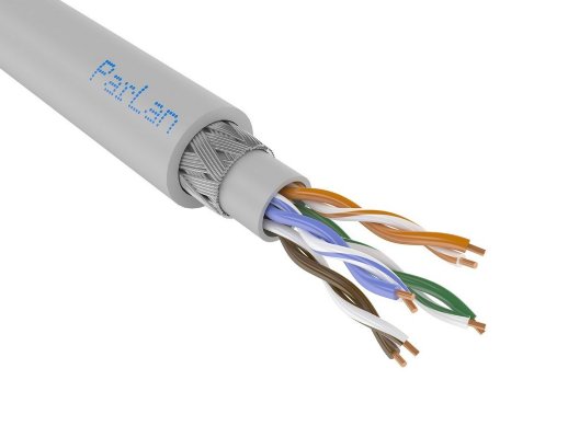 Кабель «витая пара» (LAN) в броне Паритет ParLan ARM PS U/UTP Cat5е 4х2х0,52 PVC