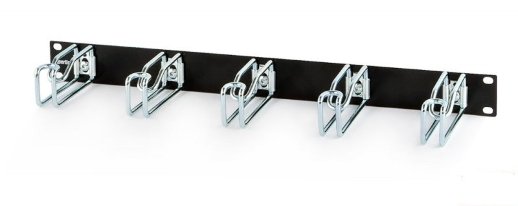 Кабельный организатор 19" Hyperline CMW-1U-01-BK