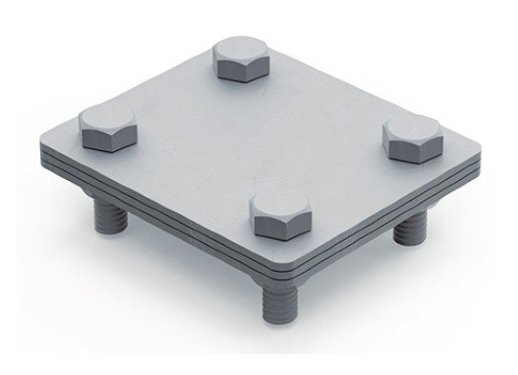 Соединитель полоса - полоса ДКС Соединитель полоса - полоса, 80х70 мм (NG3105)