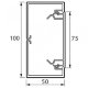 Короб LegranD Кабель-канал 100x50 мм METRA (638081)