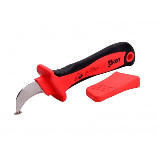 Нож электрика монтерский диэлектрический КВТ НМИ-01