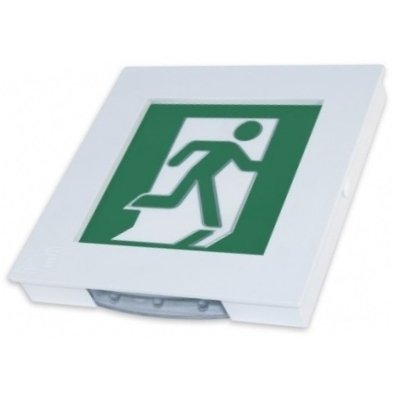 Оповещатель охранно-пожарный световой (табло) Электротехника и Автоматика МИНИ-24 "Человек вправо в дверь"