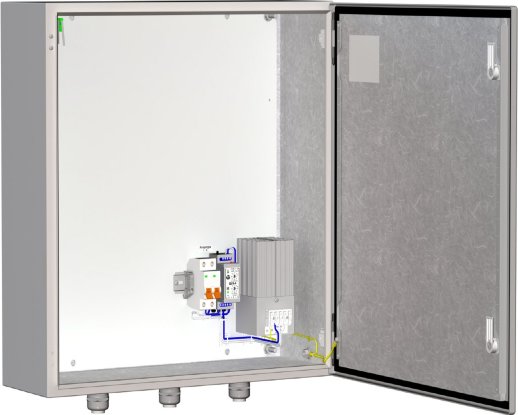 Шкаф монтажный с обогревом Тахион ТШ-11