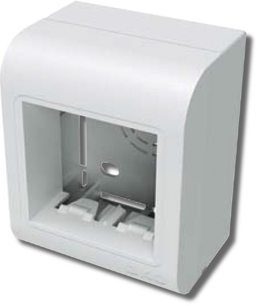 Коробка монтажная ДКС Коробка монтажная PDD под 2 модуля Viva (10033)