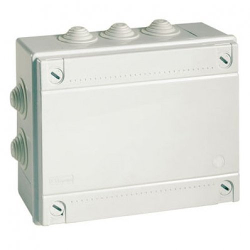 Коробка ответвительная ДКС Коробка ответвительная с кабельными вводами IP55, 240х190х90 (54200)