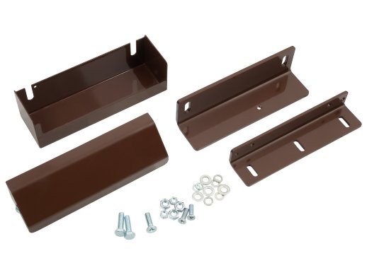 Комплект монтажа для дверей открывающихся вовнутрь ЭКСКОН MK AL-150PR-Inside (коричневый)