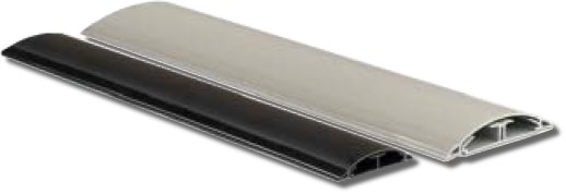 Напольный канал ДКС Напольный канал 75х17 мм CSP-F, серый (01332)