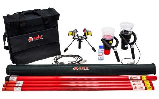 Комплект для тестирования и демонтажа извещателей дыма Detectortesters SOLO 824-001