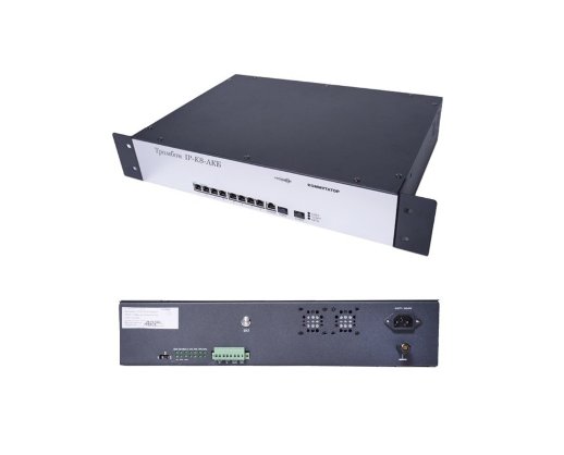 Коммутатор с PoE ТРОМБОН Тромбон-IP-K8-АКБ