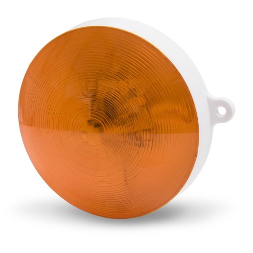 Оповещатель охранно-пожарный световой стробоскопический Электротехника и Автоматика Маяк-12-СТ (оранжевый цвет)