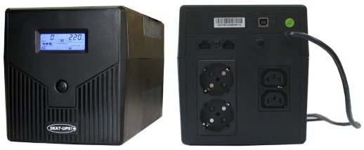 Бесперебойный источник питания Бастион SKAT UPS 1000/600 (456)