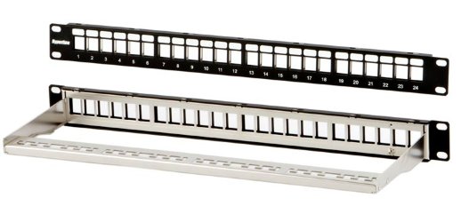 Патч-панель 19" Hyperline PPBL3-19-24-SH-RM
