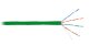 Кабель «витая пара» (LAN) для структурированных систем связи NIKOLAN U/UTP 4pair, Cat5e, Solid, In, LSZH (4100C-GN)