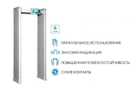 Металлодетектор арочный ИРА-ПРОМ Блокпост РС Z 600