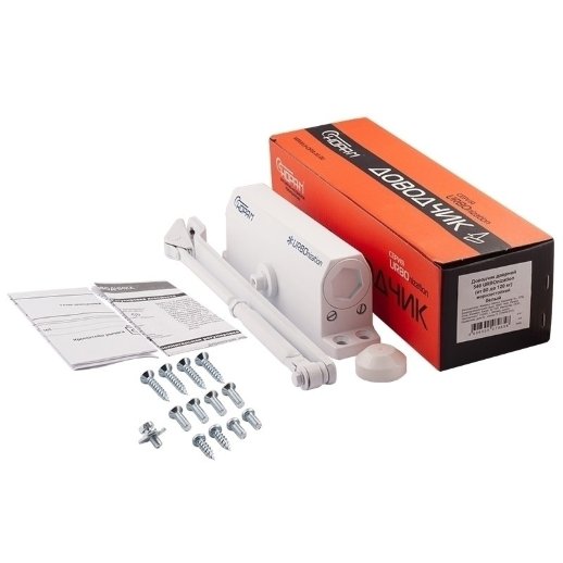 Доводчик дверной NORA-M URBOnization 540 (белый)