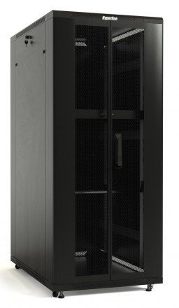 Шкаф напольный 19-дюймовый, 47U Hyperline TTB-4782-DD-RAL9004