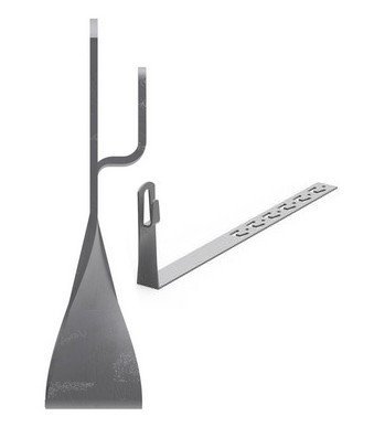 Скрученный держатель под черепицу ДКС Скрученный держатель под черепицу, 450 мм (ND2208)