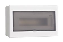 Корпус ЩРВ-П 13 модулей IP41 встраиваемый прозрачная дверь (31053DEK)