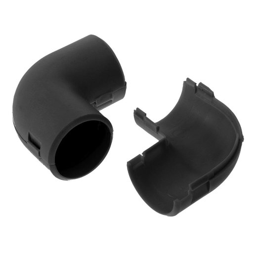 Соединитель угловой разборный Промрукав Соединитель угловой разборный черный D=25 (Промрукав) (PR13.0193)