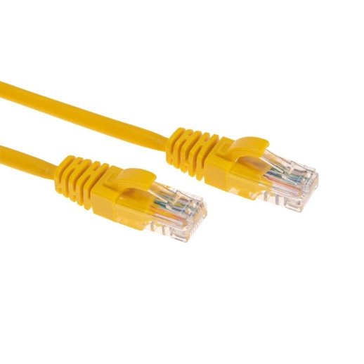 Патч-корд U/UTP, CAT 5e, RJ45-RJ45, 26AWG, LSZH, желтый, 5м REXANT (02-0105-5)