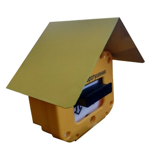 Козырек уличный Магнито-Контакт К-04 (S) козырек, желтый