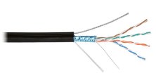 F/UTP 4pair, Cat5e, Solid, Out, Sw, PE (4905B-BK)