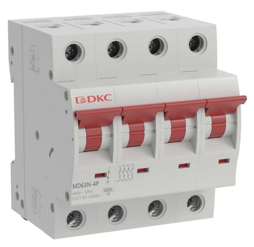 YON max MD63N 4P 50А 6кА C (MD63N-4PC50)