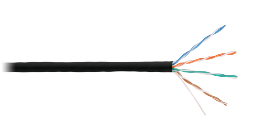 Кабель «витая пара» (LAN) для структурированных систем связи NIKOLAN 4100C-BK