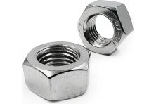 Гайка М8 DIN 934, нержавеющая сталь А2 (100 шт)