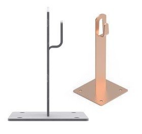 Металлический держатель для плоской кровли ДКС Металлический держатель, 100 мм, медь (ND2106CU)