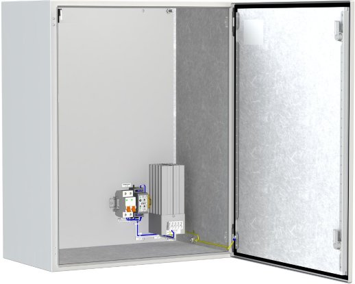 Шкаф монтажный с обогревом Тахион ТШ-12