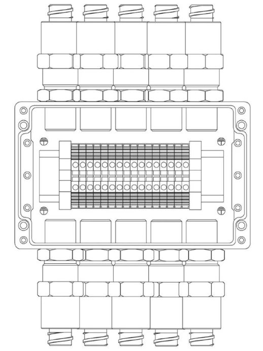 Коробка коммутационная взрывозащищённая Компания СМД КВМК 1609