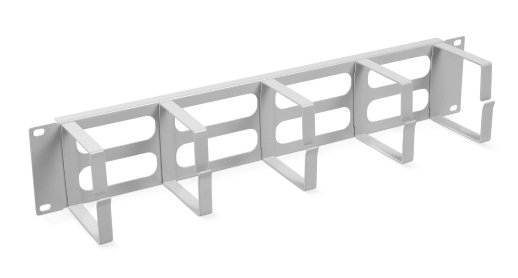 Кабельный организатор 19" CABEUS JB08-2U-GY (7917c)