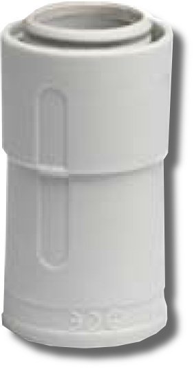 Переходник армированная труба - жесткая труба ДКС Переходник армированная труба - жесткая труба, IP67 D=40 (55240)