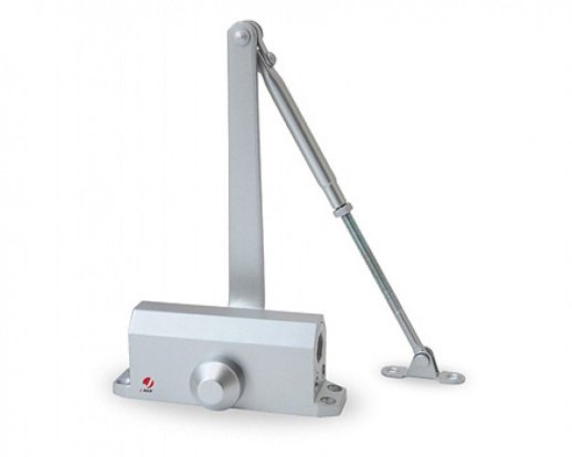 Доводчик с рычажной тягой J-LOCK JDC-S120 (серебро)