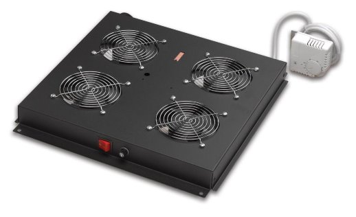 Вентиляторный модуль LANDE LN-FAN-THM-4FFS-BL