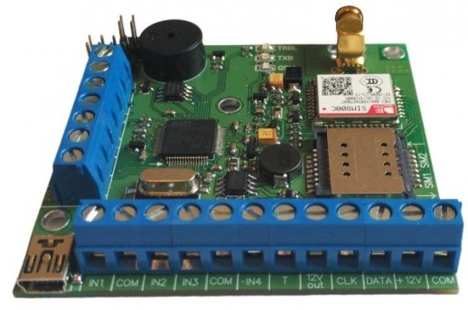 NV 206, охранная контрольная панель с GSM передатчиком NAVIgard NV 206