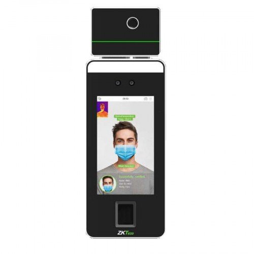 Биометрический терминал распознавания лиц с функцией измерения температуры тела ZKTeco SpeedFace-V5L [TI]