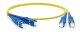 Патч-корд волоконно-оптический Hyperline FC-D2-9-SC/UR-SC/UR-H-1M-LSZH-YL