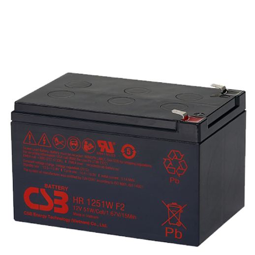 Аккумулятор герметичный свинцово-кислотный CSB CSB HR 1251W