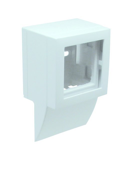 Адаптер Efapel Адаптер под лицевые розеточные панели 45x45 для миниканала 40х16 (10966 ABR)