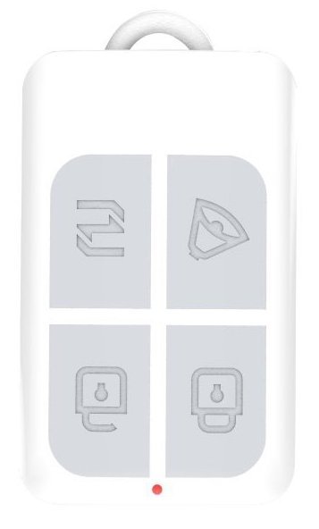 Брелок радиоканальный четырехкнопочный Optimus RC-200