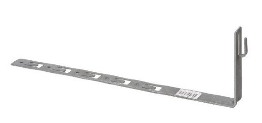 Держатель угловой под черепицу для прута Ø6-10мм, осн. 330мм TDM (SQ2402-3092)