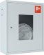 Шкаф пожарный навесной со стеклом белый ТОИР-М Ш-ПК-001НОБ (ПК-310НОБ)