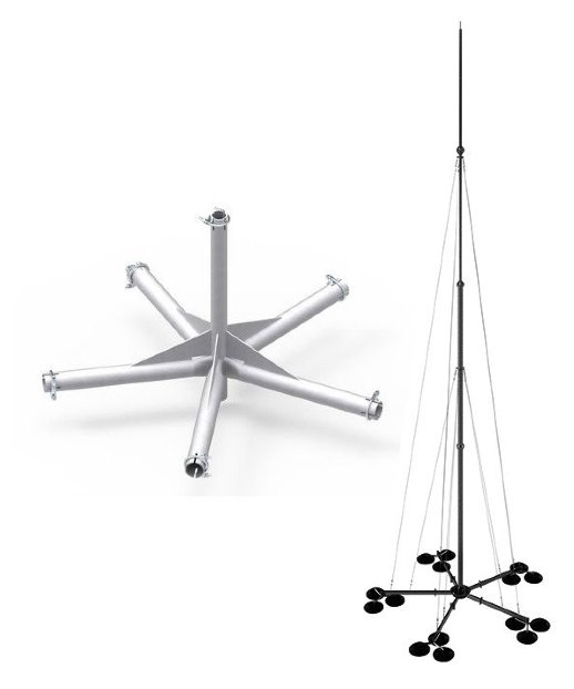 Основание для молниеприемных мачт ДКС Основание для молниеприемных мачт 8-10 м (NL0900)