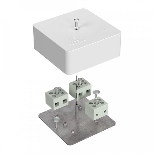 Коробка огнестойкая 75х75х30 для кабель-канала (40-0450-FR6.0-6)