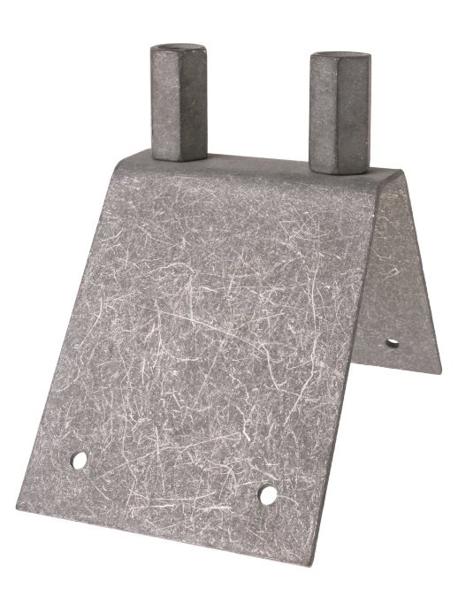 Крепление молниеприемного стержня до 2м для острого конька, М16, термодиффузия TDM (SQ2401-3222)