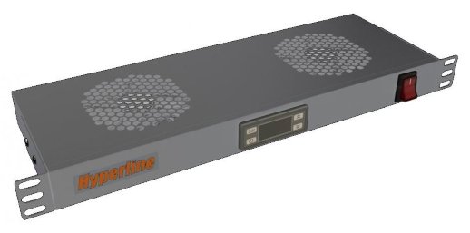 Модуль вентиляторный Hyperline TRFA-MICR-2F-RAL7035